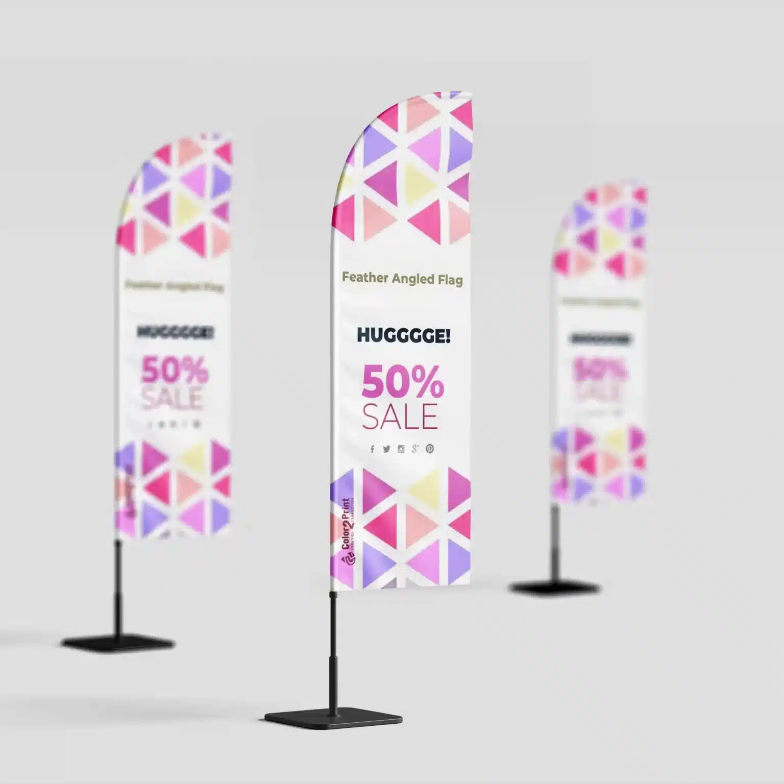 Feather Flag Printing