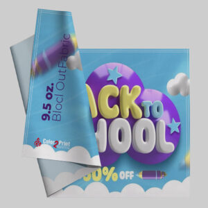 Blockout Fabric Banner