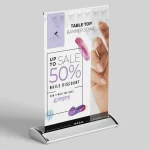 Table Top Banner Stand